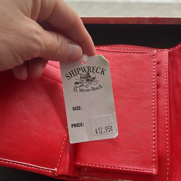 NWT Red Boho wallet - Picture 4 of 9